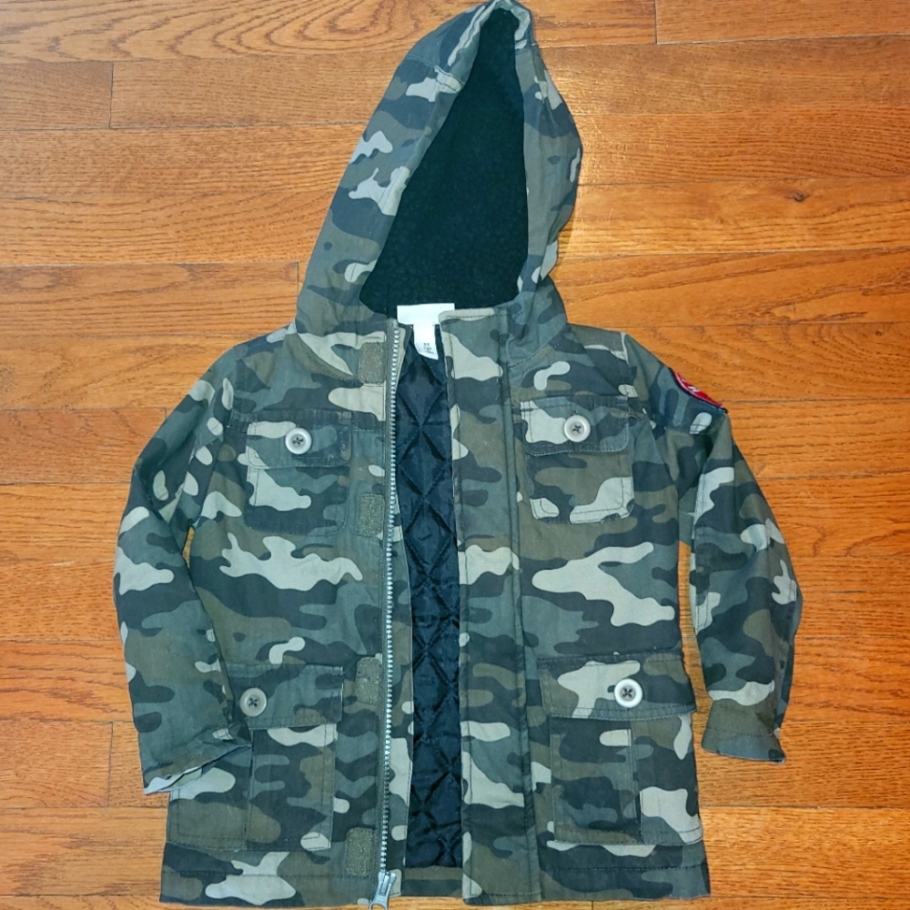 Kids Camo Jacket- Size 2T